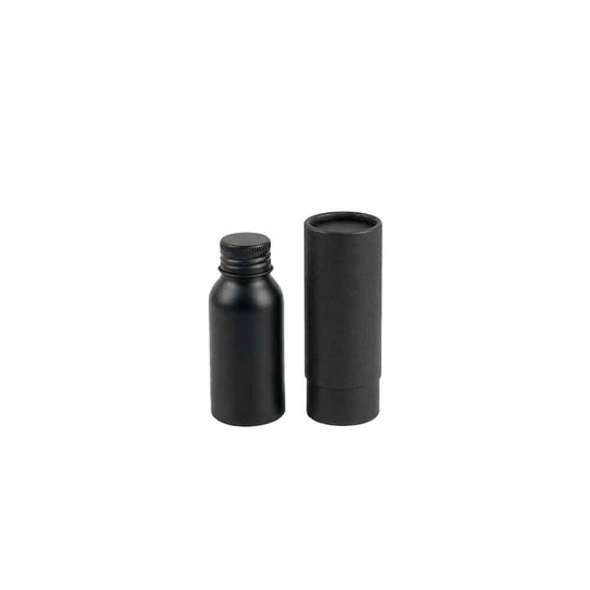Flaskor med skruvlock i aluminium med pump eller spraylock