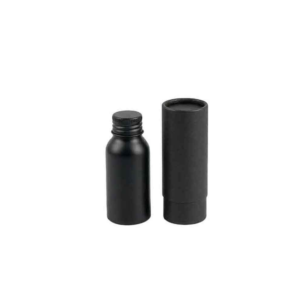 Flaskor med skruvlock i aluminium med pump eller spraylock