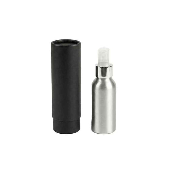 Flaskor med skruvlock i aluminium med pump eller spraylock