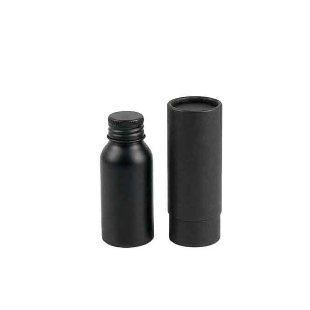 Flaskor med skruvlock i aluminium med pump eller spraylock