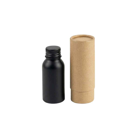 Flaskor med skruvlock i aluminium med pump eller spraylock