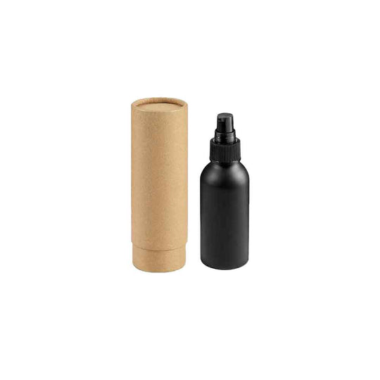 Flaskor med skruvlock i aluminium med pump eller spraylock