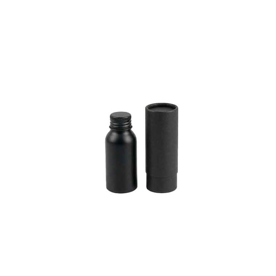 Flaskor med skruvlock i aluminium med pump eller spraylock
