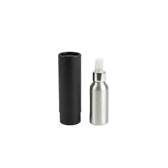 Flaskor med skruvlock i aluminium med pump eller spraylock