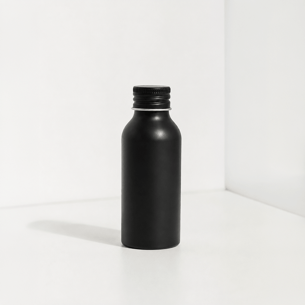 Begränsad upplaga: Black Gloss Aluminium Bottles | Exklusiv finish