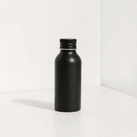 Begränsad upplaga: Black Gloss Aluminium Bottles | Exklusiv finish