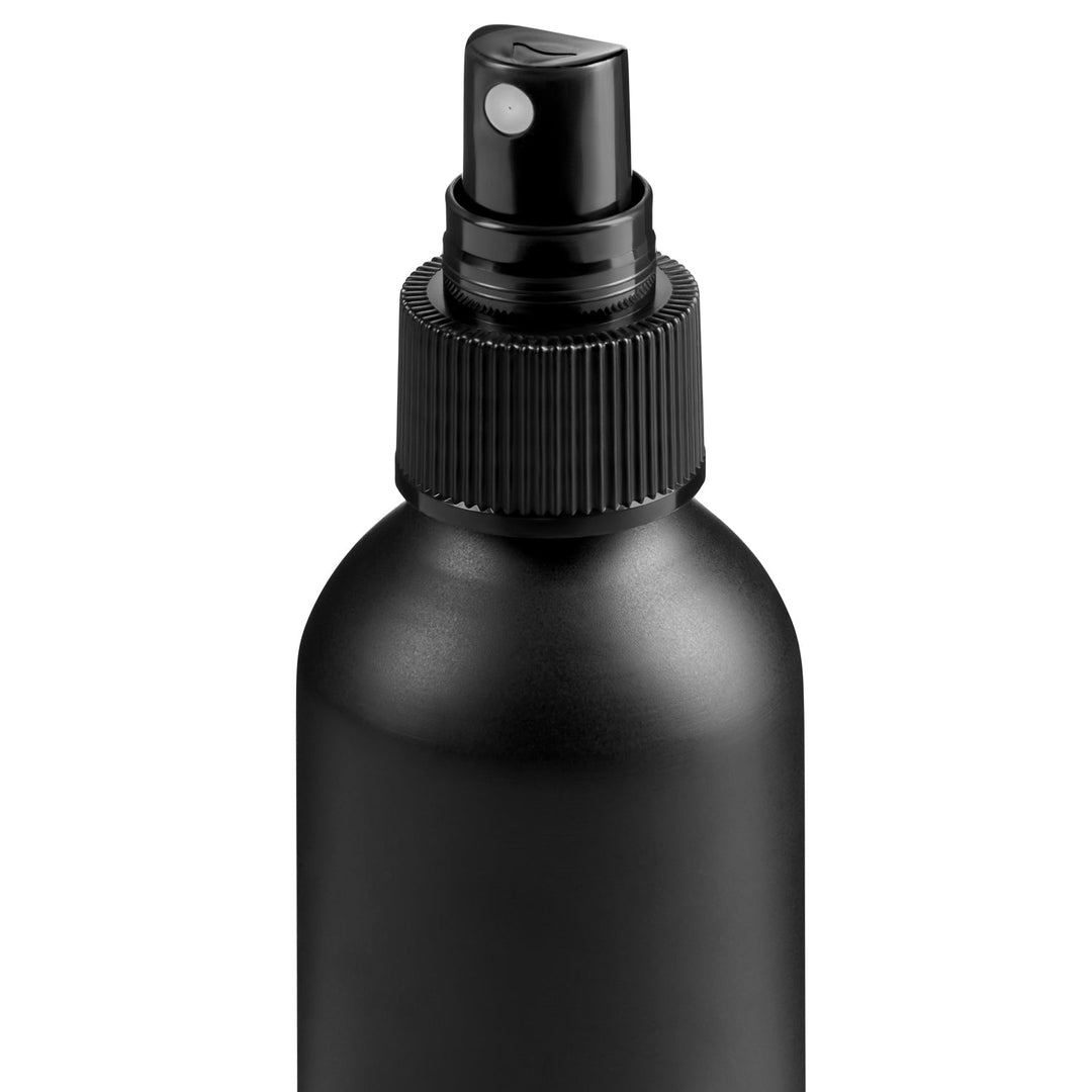 Flaskor med skruvlock i aluminium med pump eller spraylock