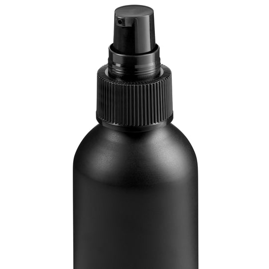 Flaskor med skruvlock i aluminium med pump eller spraylock